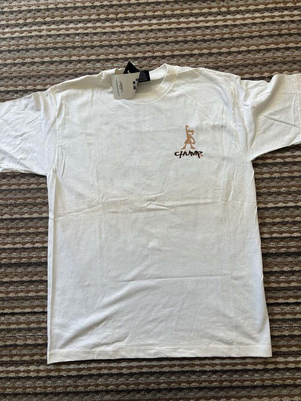 Vintage 90s Chump Graphic T-Shirt White Large OGIO Tag